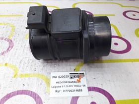 Medidor de Massa de Ar Renault Laguna II 1.9 dCi 130 Cv de 2006 - Ref OEM :  H7700314669